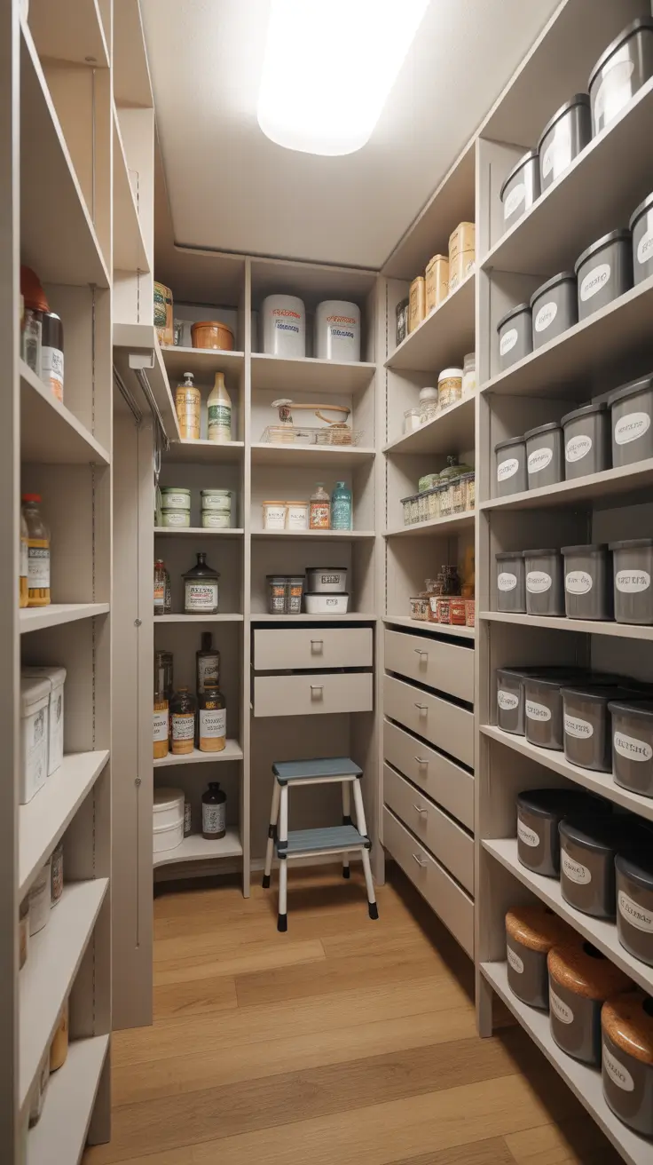 pantry remodel ideas 2026 Small Pantry Closet Remodel Ideas With Adjustable Shelving