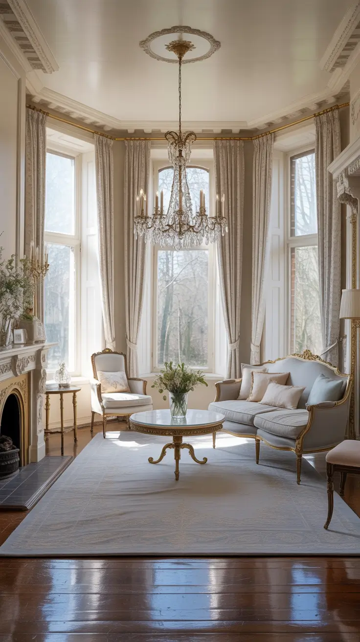 Parlor Room Ideas Victorian Interiors With Ornate Yet Airy Styling