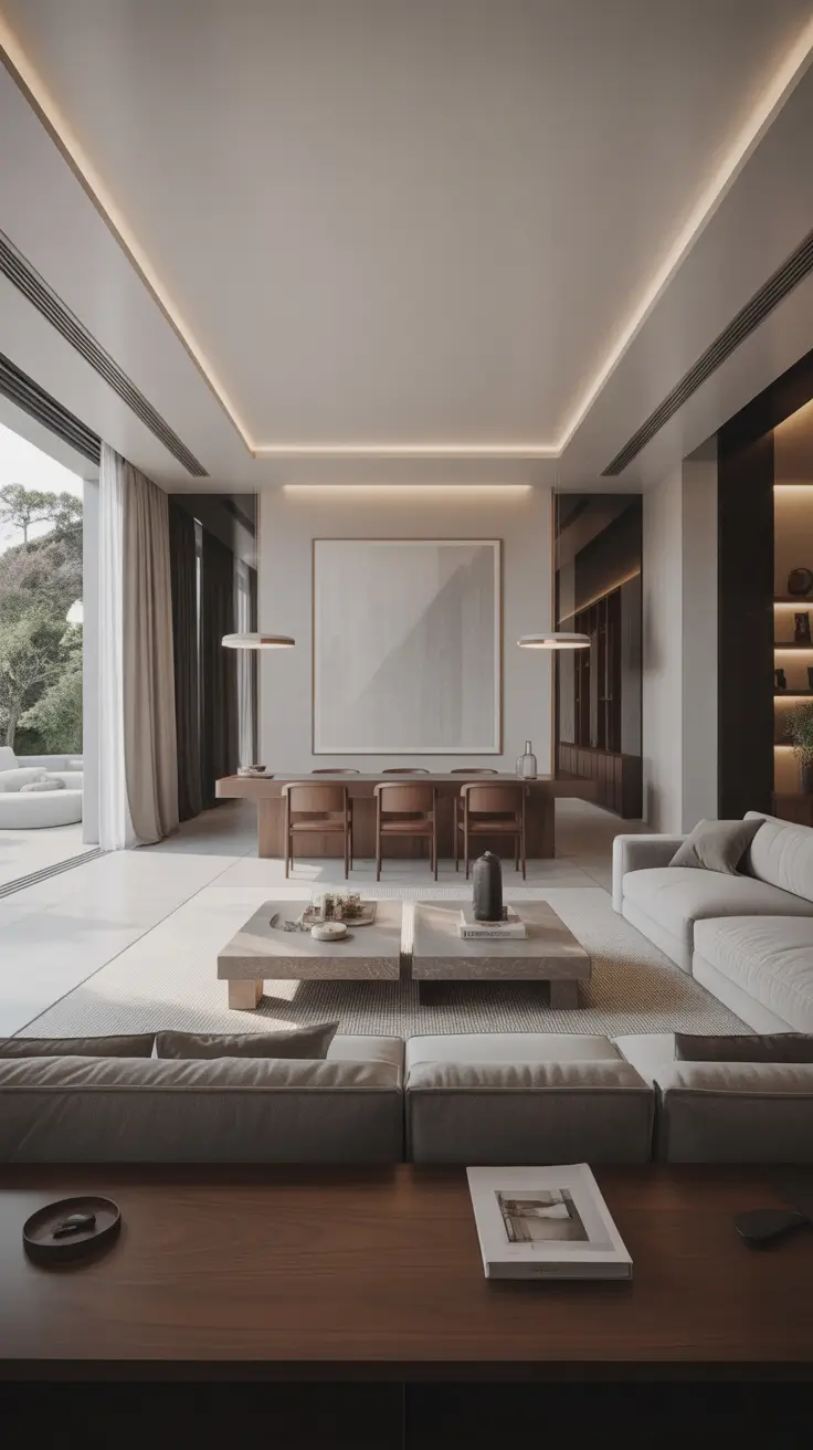 Parlor Room Modern Interior Design With A Minimal Luxe Look