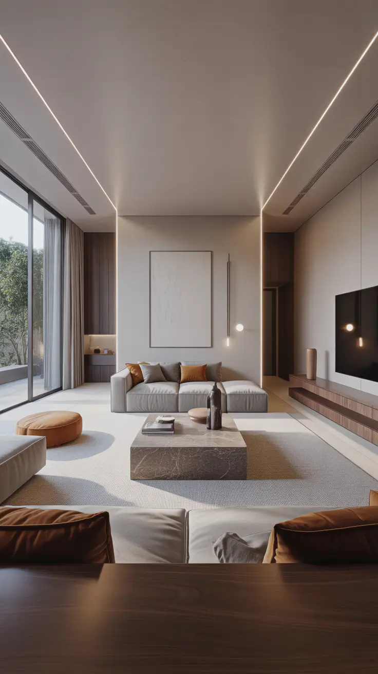 Parlor Room Modern Interior Design With A Minimal Luxe Look