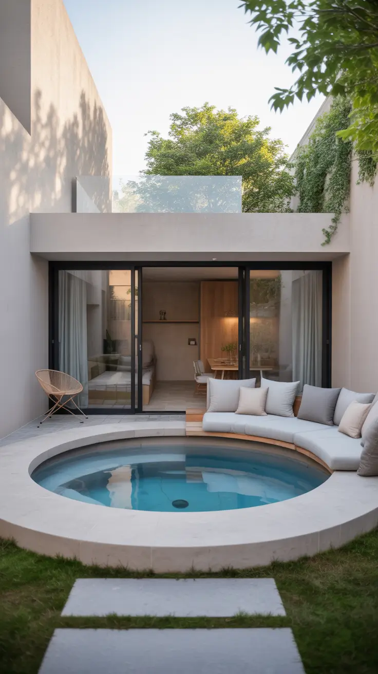plunge pool ideas 2026 Plunge Pool Ideas With Round Shapes For Small Spaces