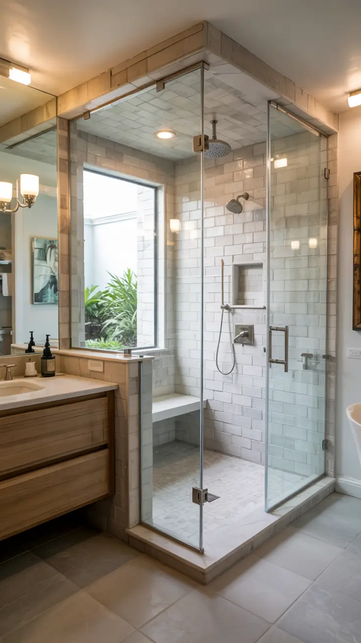 shower remodel ideas 2026 12 – Walk-In Shower Remodel Ideas For A Master Bathroom Retreat