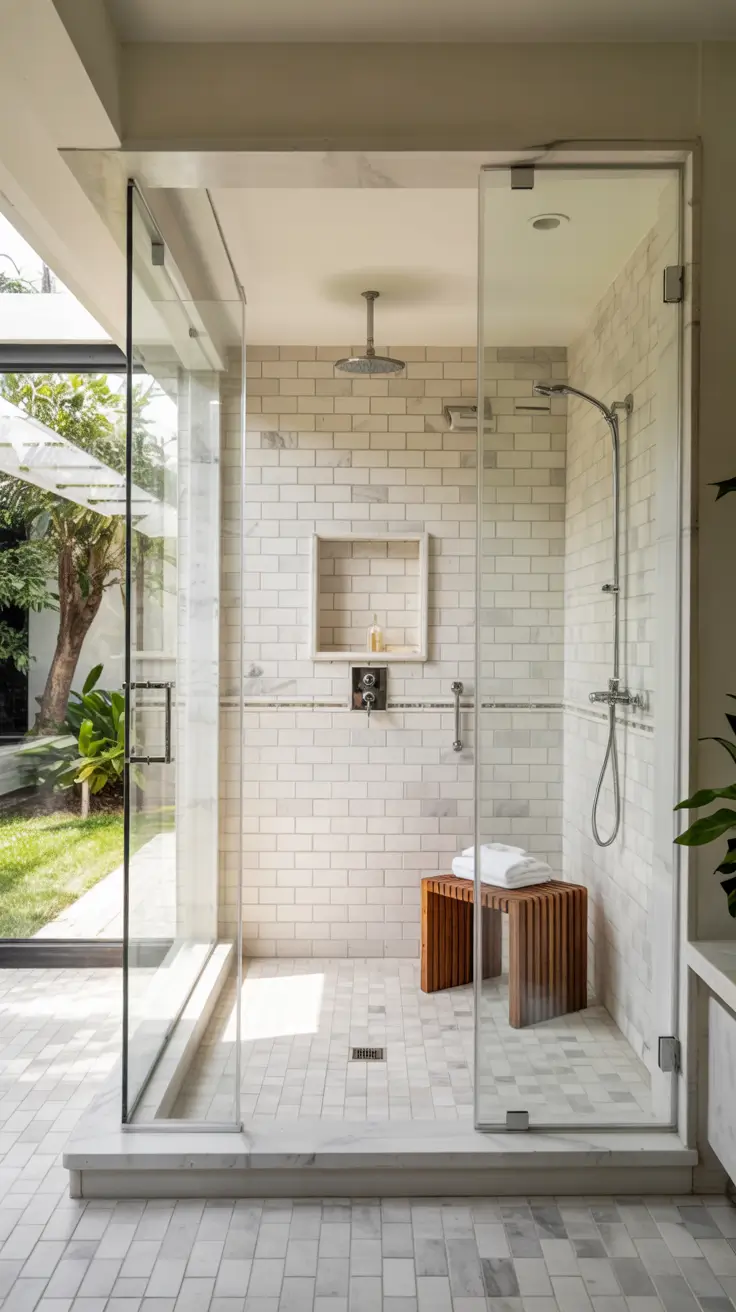 shower remodel ideas 2026 12 – Walk-In Shower Remodel Ideas For A Master Bathroom Retreat