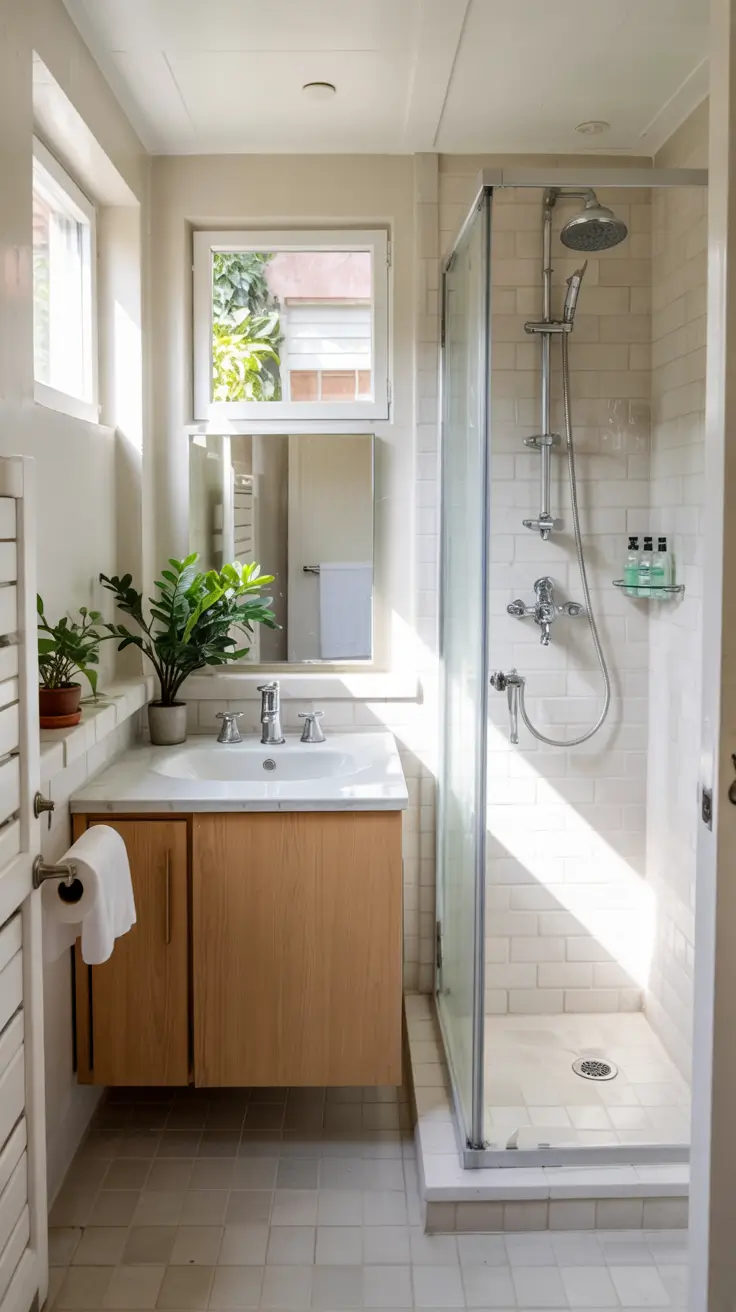 shower remodel ideas 2026 24 – Small Bathroom Shower Remodel Ideas With Corner Enclosure