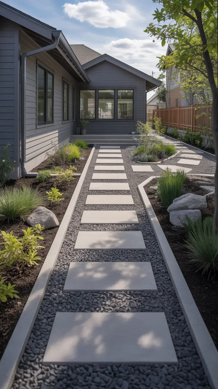 simple landscaping front yard 2026 Simple Landscaping Front Yard Gravel Paths For Easy Care