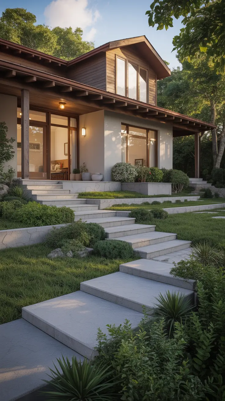 simple landscaping front yard 2026 Simple Landscaping Front Yard Texas Style For Heat And Space