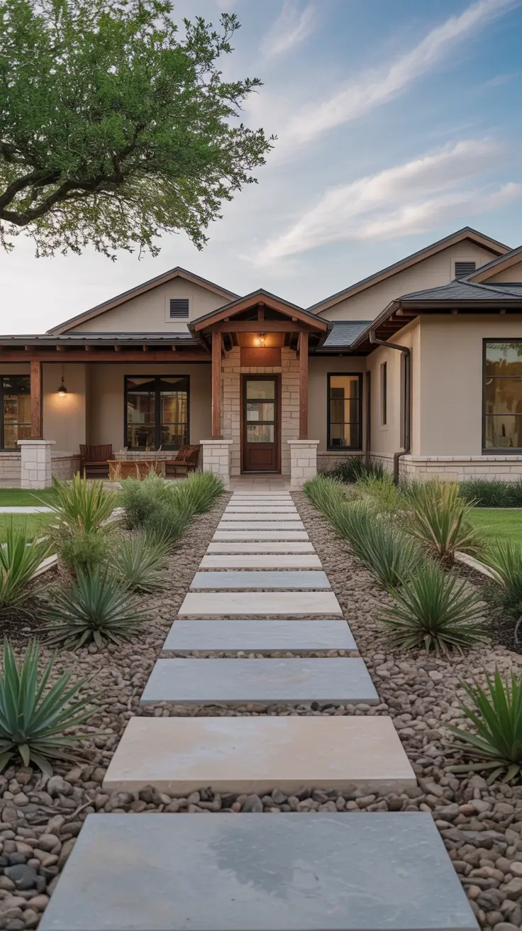 simple landscaping front yard 2026 Simple Landscaping Front Yard With Rocks And Plants Balanced