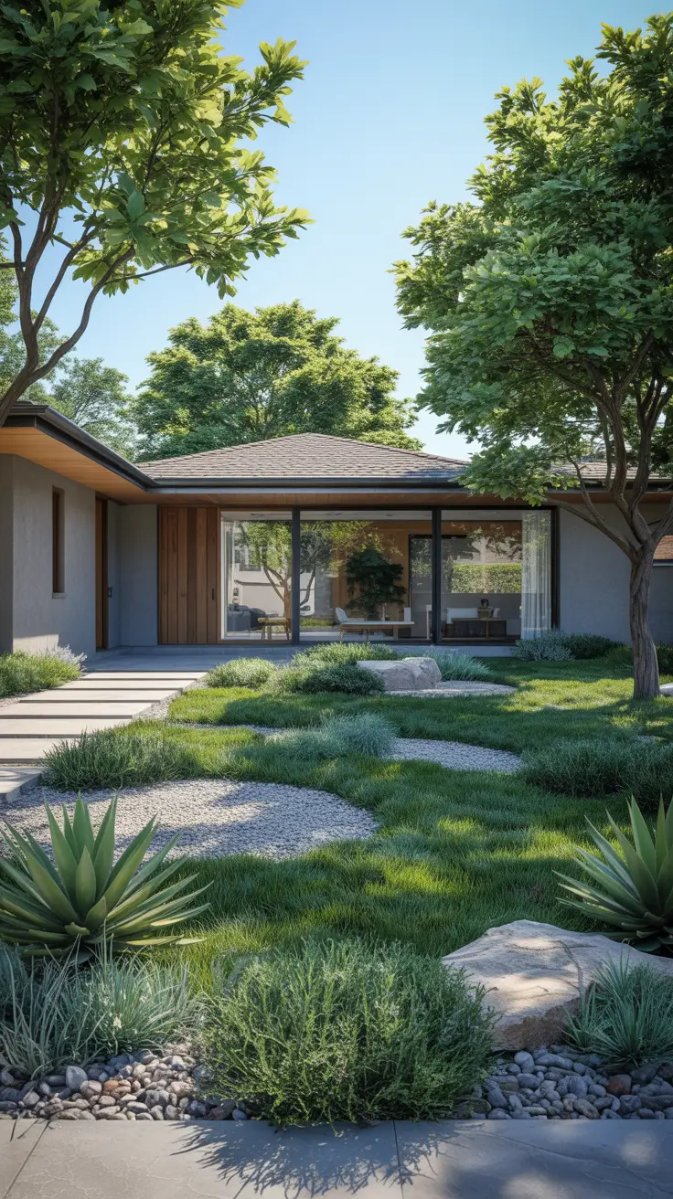 simple landscaping front yard 2026 Simple Landscaping Front Yard Full Sun Layouts That Stay Green