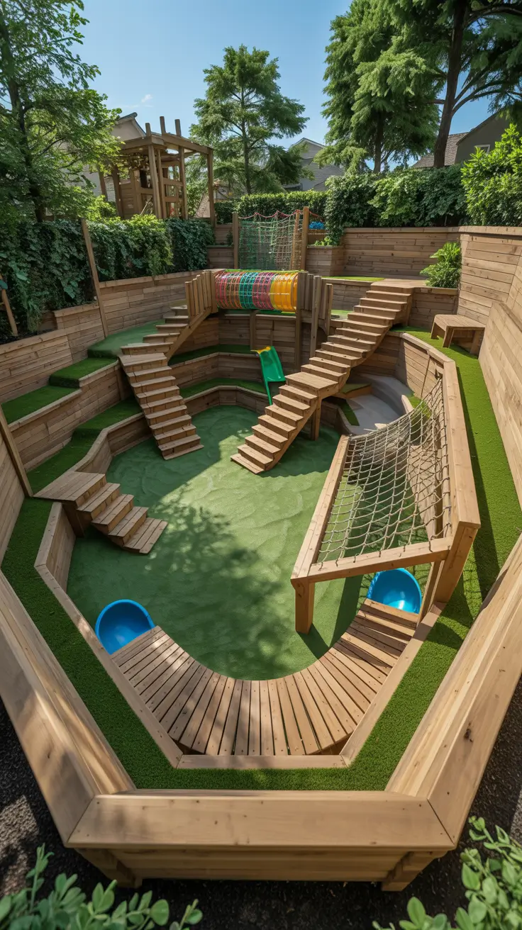 small backyard ideas for kids 2026 Small Backyard Ideas For Kids With Multi-Level Adventure Zones