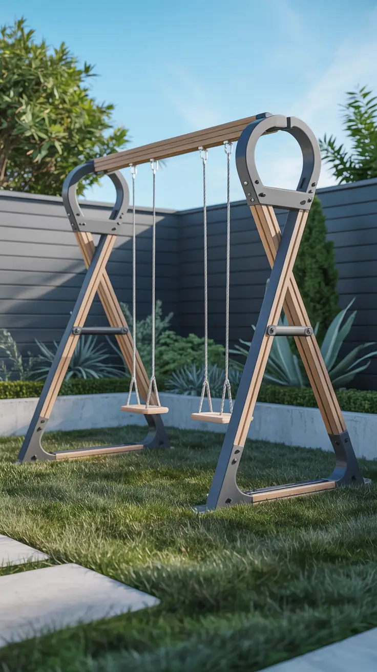 small backyard ideas for kids 2026 Small Backyard Ideas For Kids With Modern Swing Sets