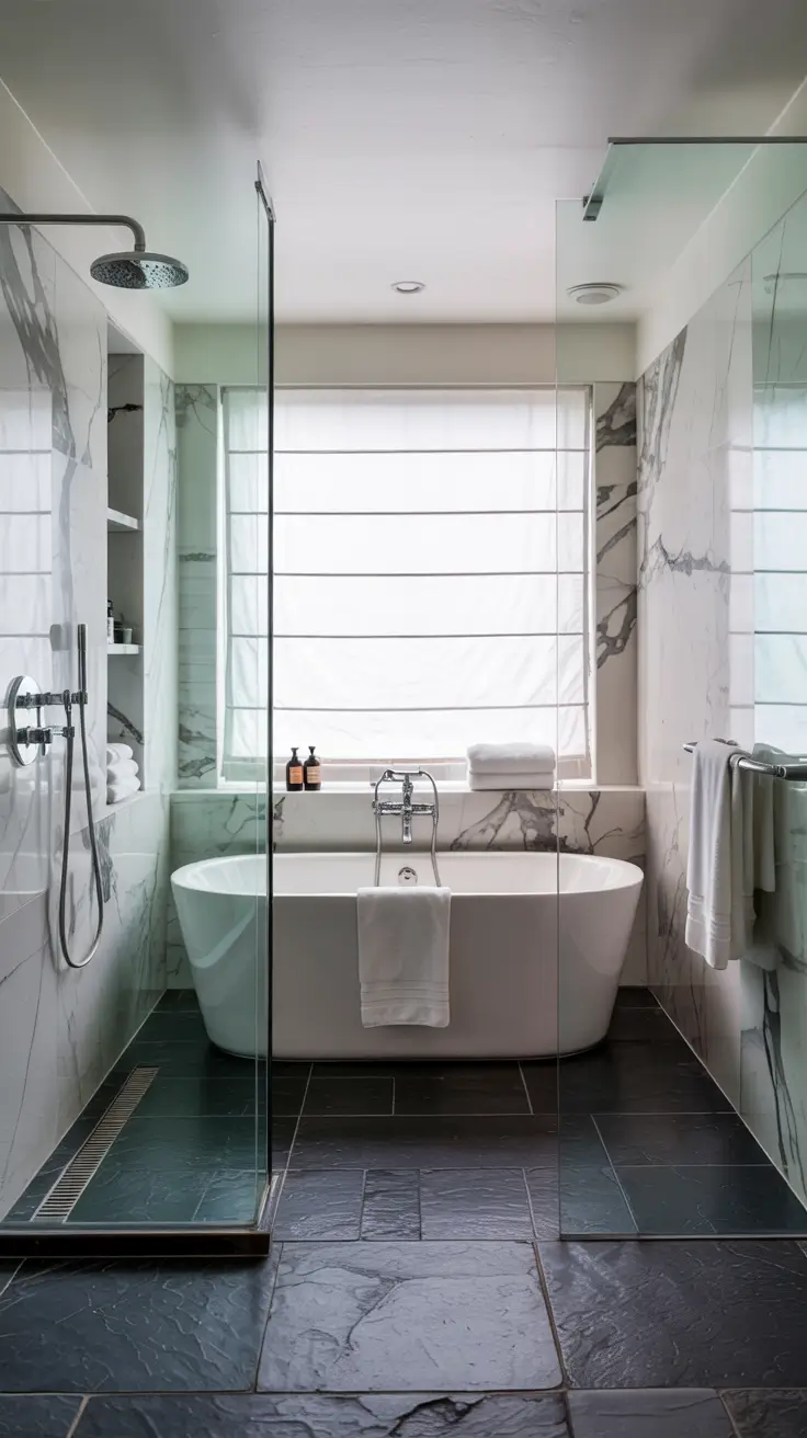 small bathroom ideas 2026 Elegant Small Bathroom Ideas With Bathtub And Shower