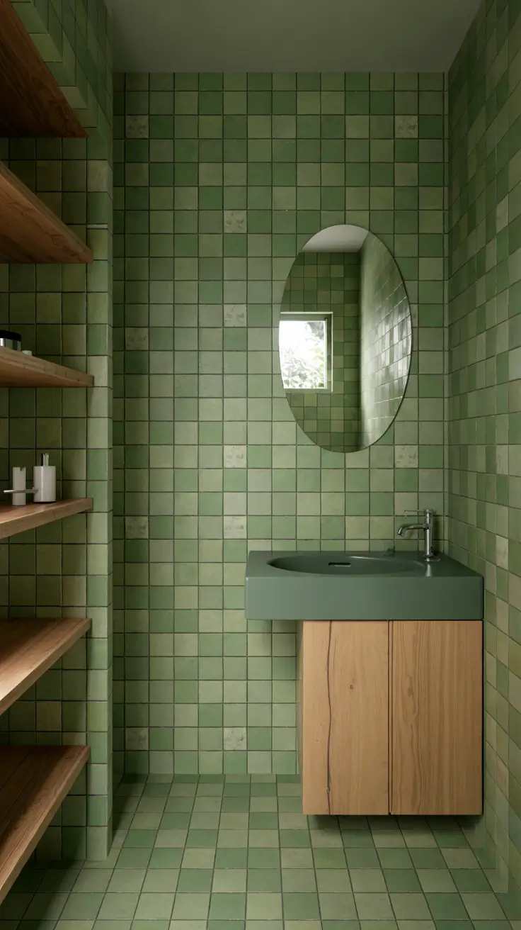 small bathroom ideas 2026 Small Bathroom Ideas Simple Green Bath Retreat