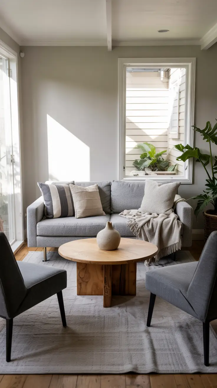 Small Living Room Decor Ideas Gray Couch Modern Appeal