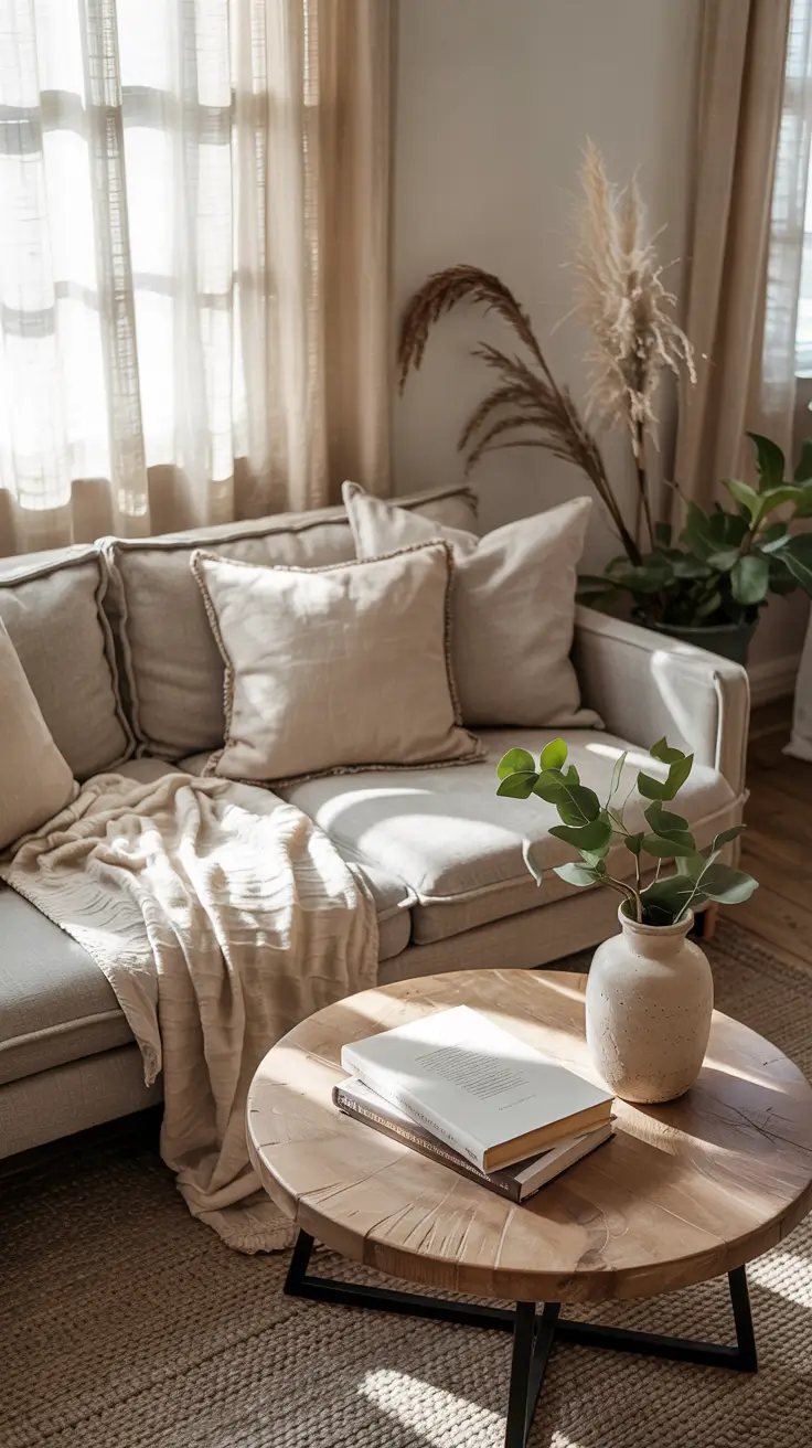 Simple Cozy Interior Design For Small Living Rooms