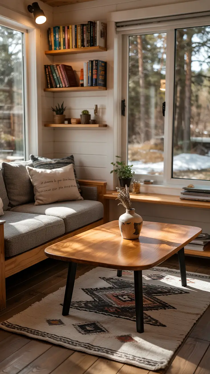 Smart Storage Tiny Small Living Room Decor