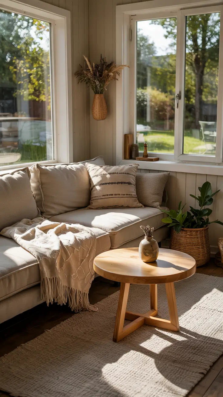 Natural Light Small Living Room Decor Ideas