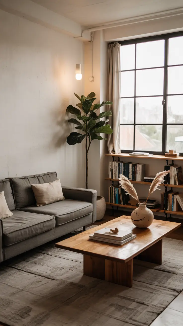 Soft Minimal Small Living Room Decor