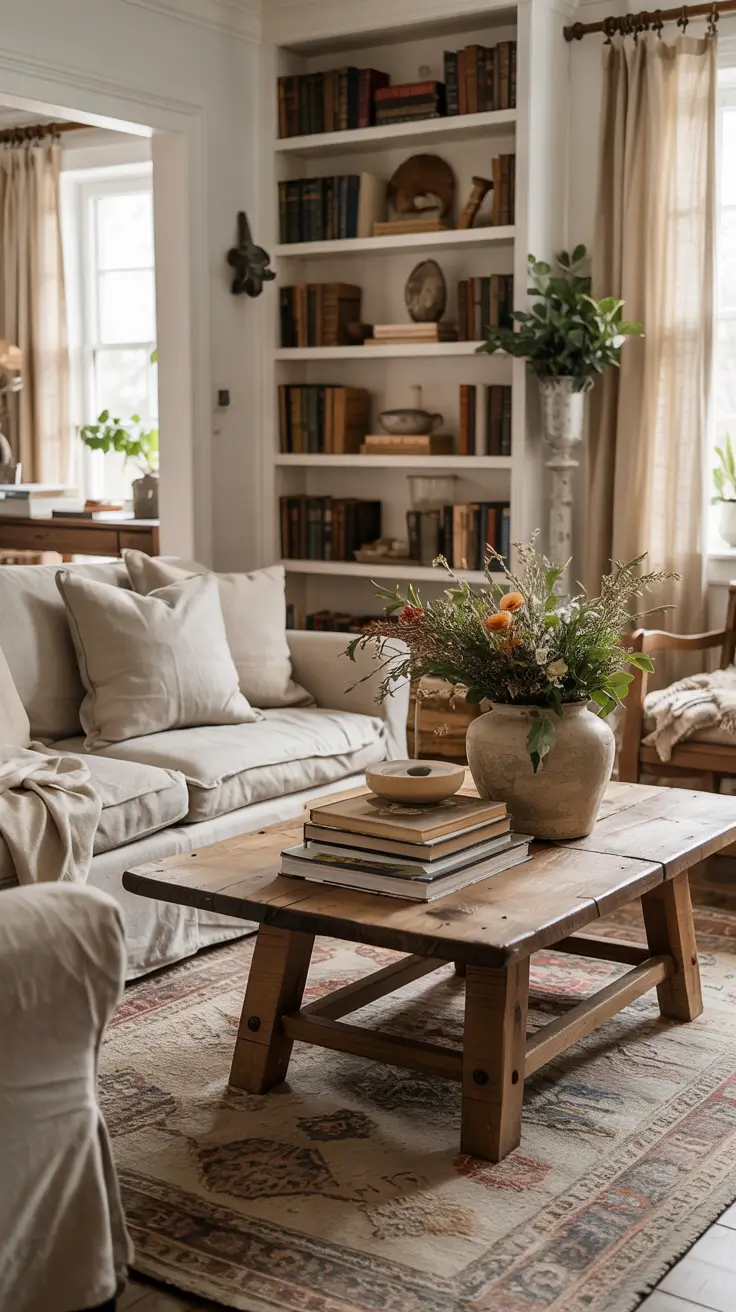 Small Living Room Decor Ideas Farmhouse Cozy Charm