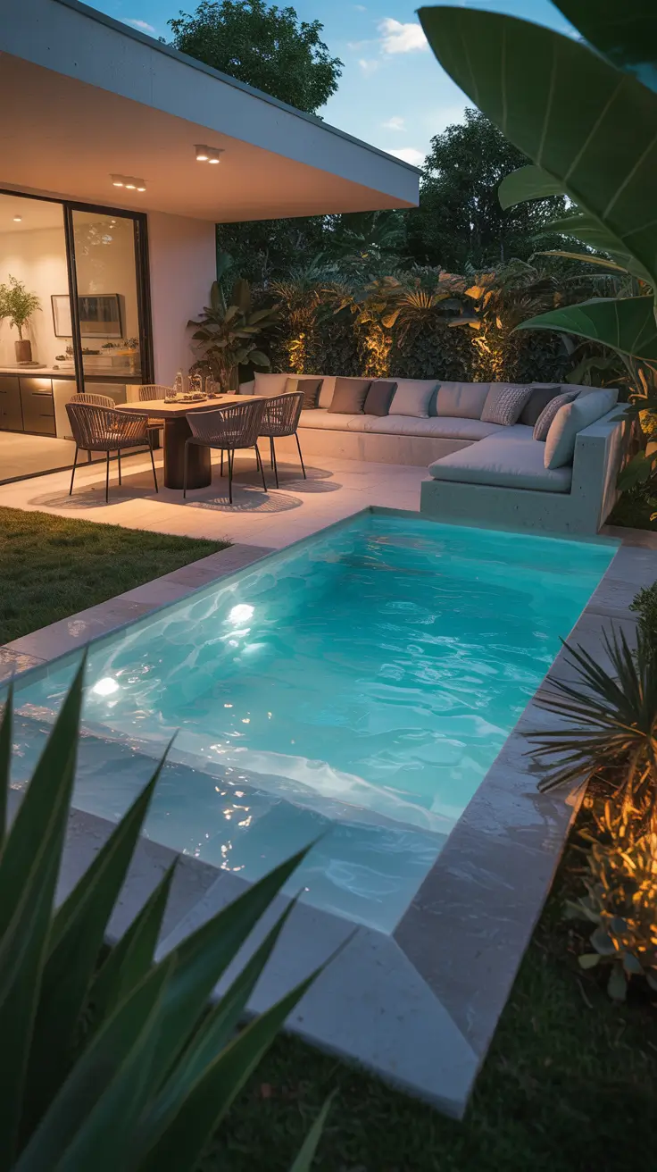 small pool ideas 2026 Small Pool Ideas For Backyard Entertainment-Focused Spaces