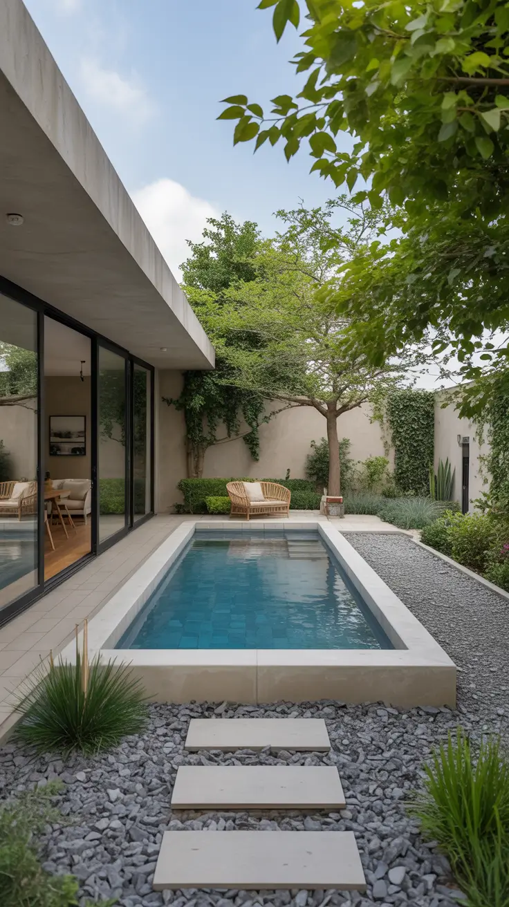 small pool ideas 2026 Small Pool Ideas Courtyard Layouts With Calm Minimal Lines