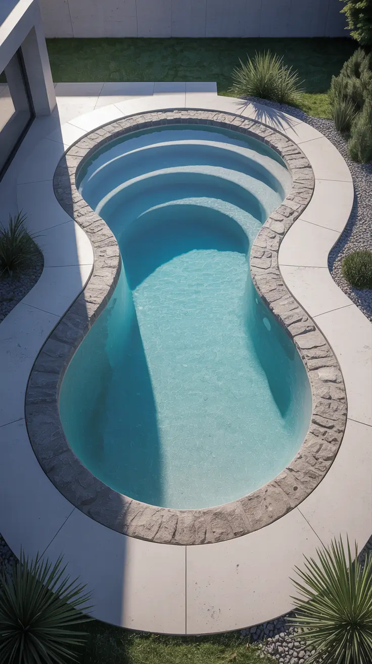 small pool ideas 2026 Small Pool Ideas Modern Courtyard With Clean Architectural Lines