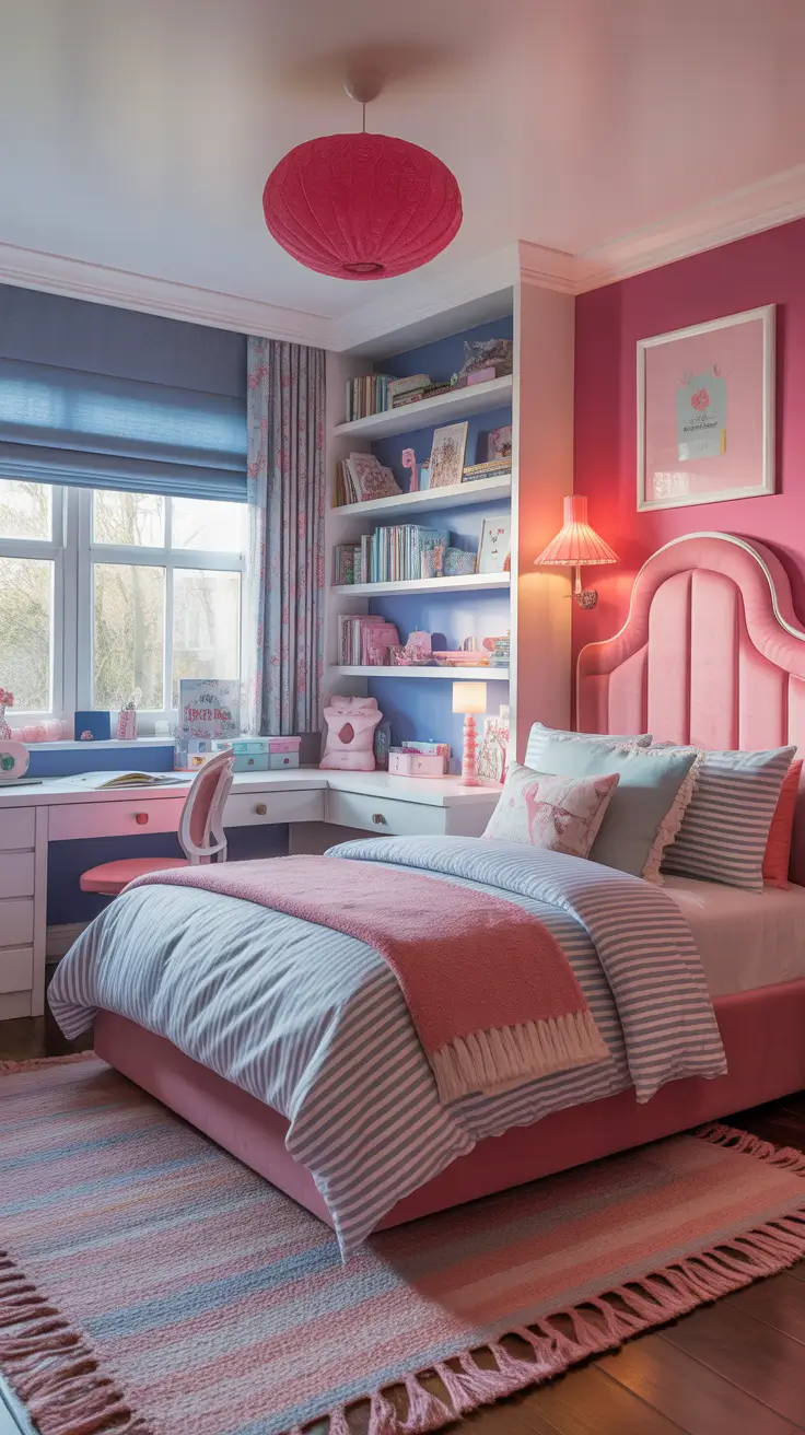 teens bedroom ideas 2026 Teens Bedroom Ideas Girl Rooms With Preppy Pink Statements