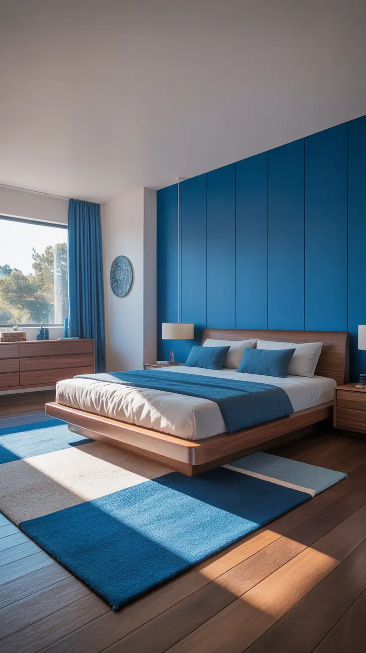 vintages bedroom ideas 2026 16 — Mid-Century Modern Vintage Bedroom Ideas Retro Blue Statements