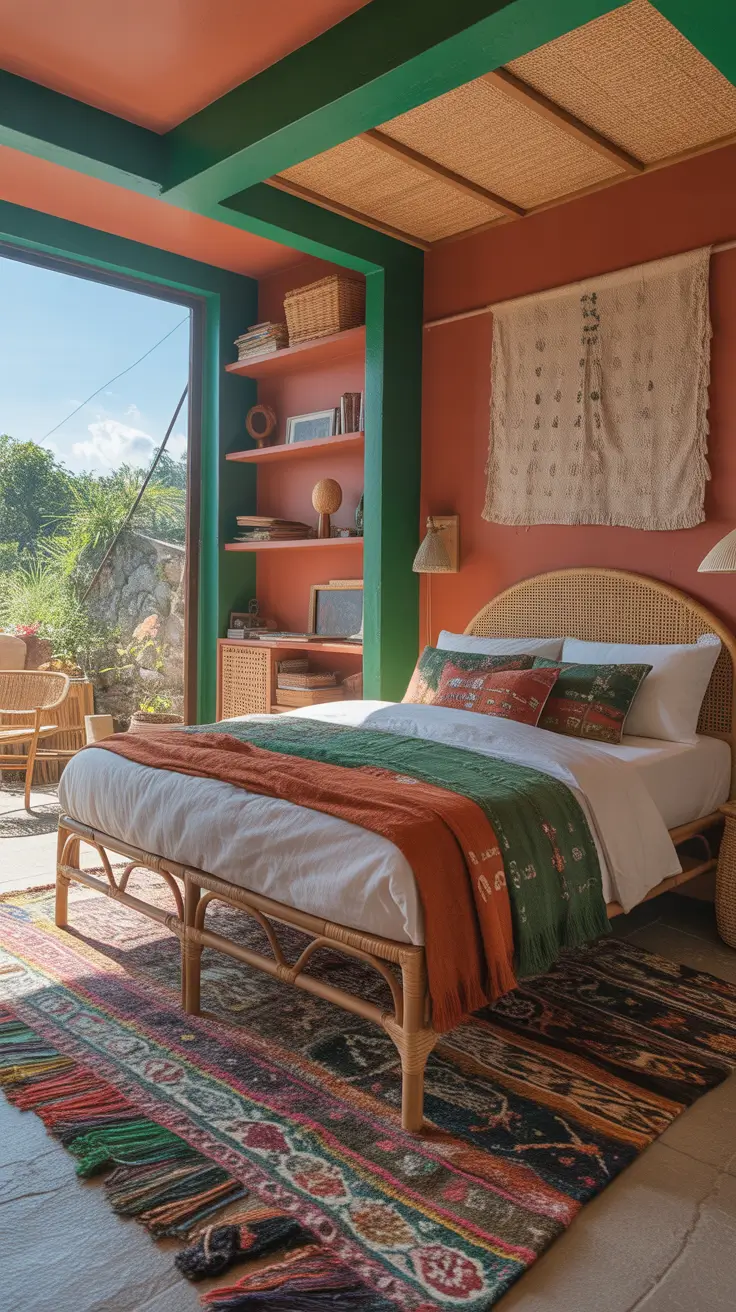 vintages bedroom ideas 2026 17 — Colorful Bohemian Vintage Bedroom Ideas For Small Rooms