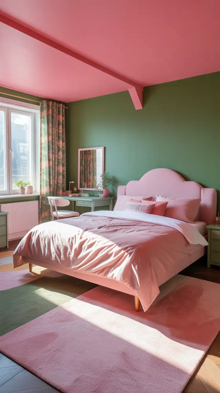vintages bedroom ideas 2026 18 — Pink And Green Vintage Bedroom Ideas Cute And Cozy Style
