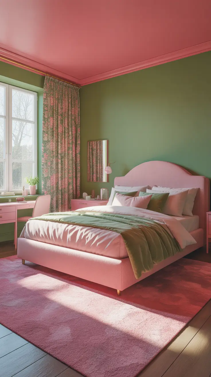 vintages bedroom ideas 2026 18 — Pink And Green Vintage Bedroom Ideas Cute And Cozy Style