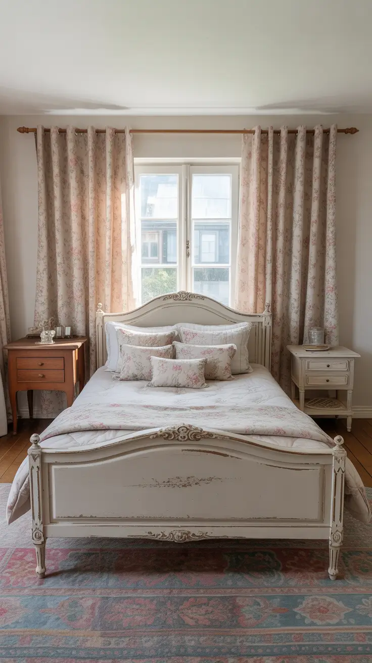 vintages bedroom ideas 2026 23 — French Country White Vintage Bedroom Ideas Soft Romantic Charm