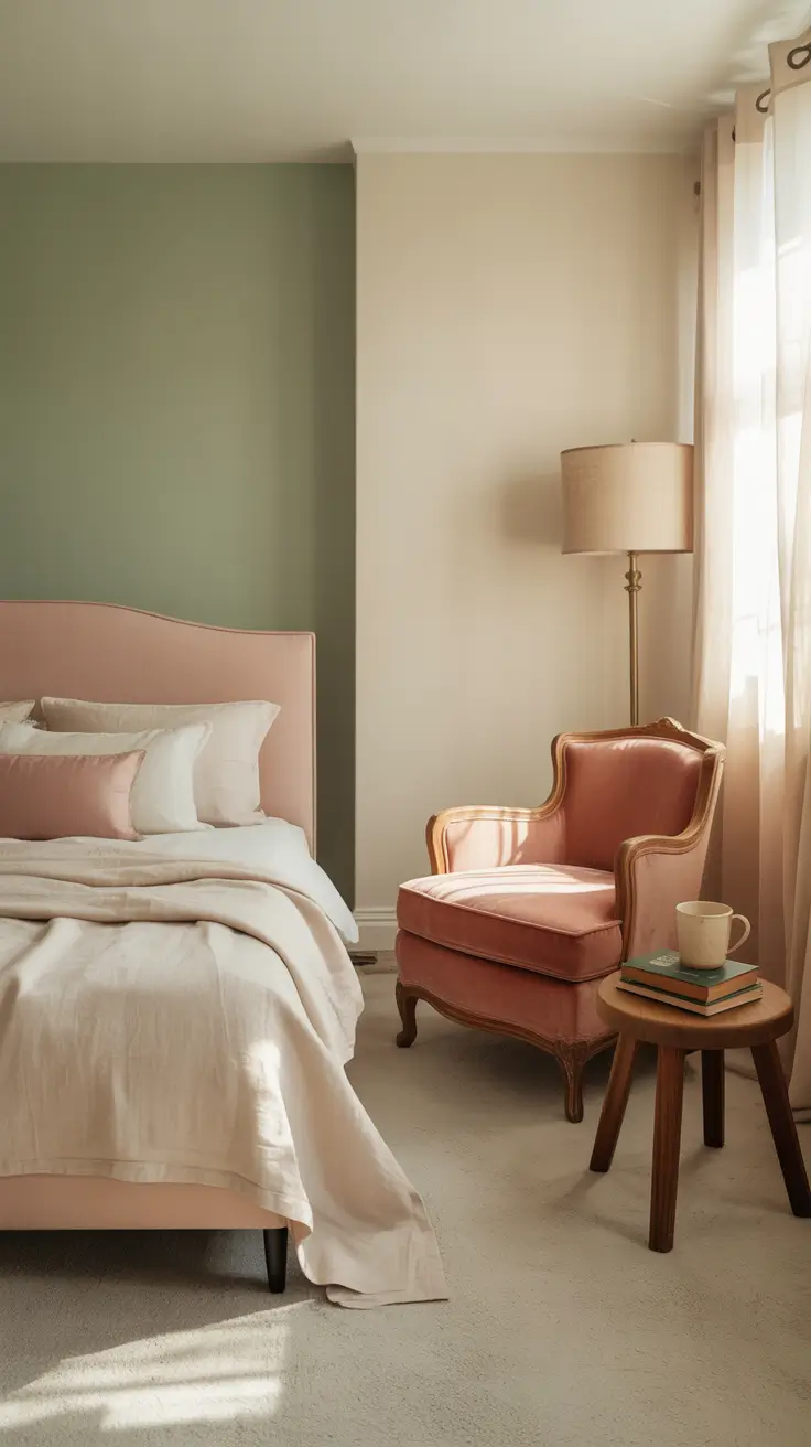 vintages bedroom ideas 2026 04 — Vintage Bedroom Ideas Aesthetic Pink And Green Cozy Corners