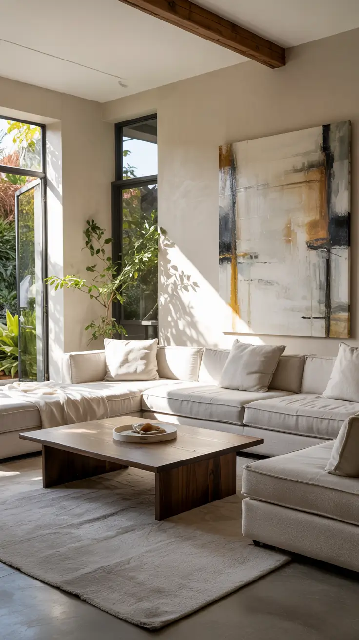 whites living room ideas 2026 Cream And White Living Room Ideas With Subtle Depth